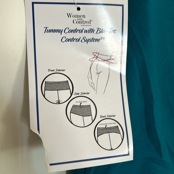 NWT Women with Control Baby Bell Pant in Ocean Calm - Picture 8 of 9